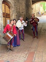 Middeleeuwse muziekanten