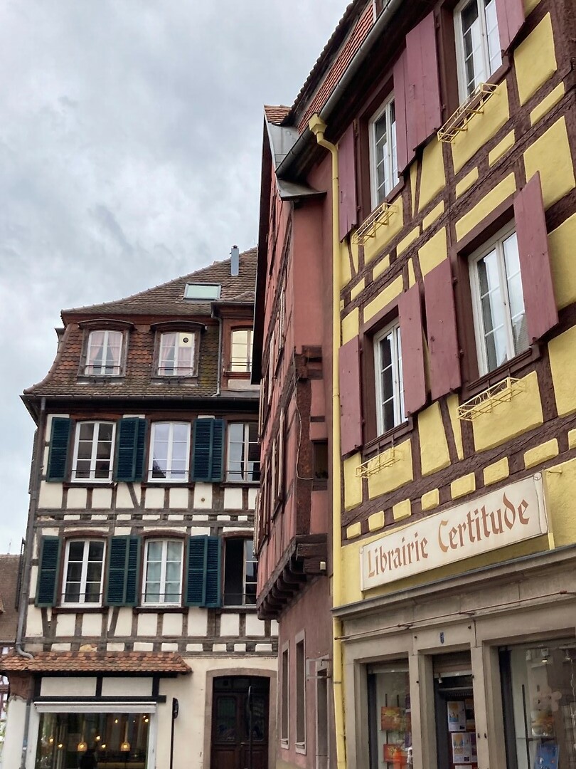 Vakwerkhuizen in Colmar