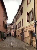 Mooi straatje in Colmar
