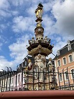 Prachtige kitsch fontein