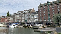 Het buurtje van mijn oude studentenflat, inmiddels verworden tot jachthaven