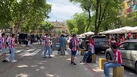 Atletico supporters