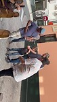 Jammerlijk mislukte video opname van de met het flamenco overgenomen club lied van Atletico