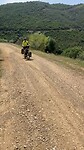 Een van de vele klimmen op de Ruta de Agua