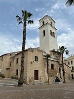 Achterkant van de Plaza de España