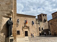 Veel pleinen in Caceres