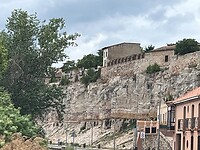 Zamora hoog boven de Duero