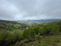 Mooie vergezichten als mist/wolk even optrekt