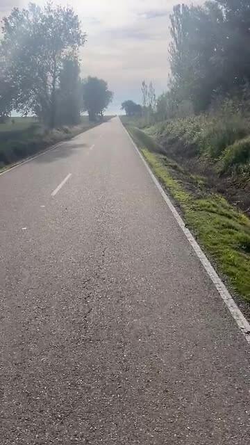 Rechte weg onderweg