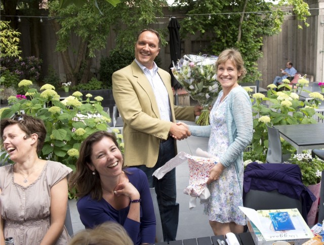 Afscheid collega's