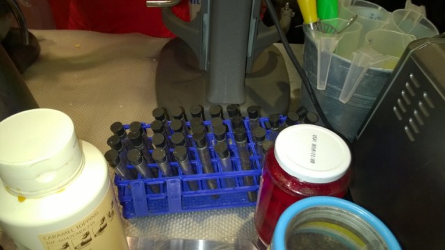 Reageerbuisjes met smaak