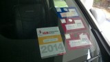 Zonder sticker kom je er niet in