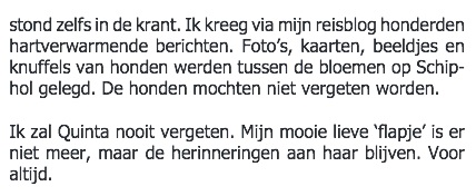 Een laatste groet