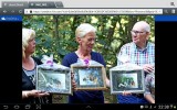 De eigen hondjes staan ook op de foto