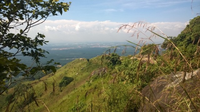 Uitzicht vanaf Broga Hill