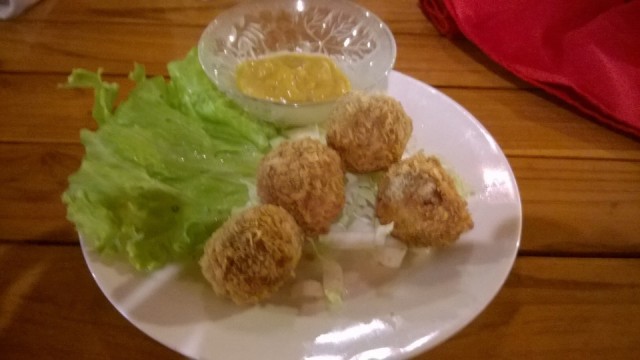 Schaaltje bitterballen