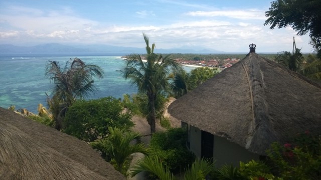 Kust van het eiland Lembongan
