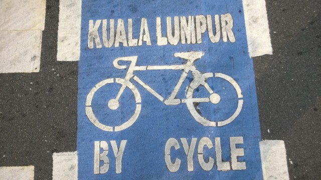 Fietsroutes door de stad