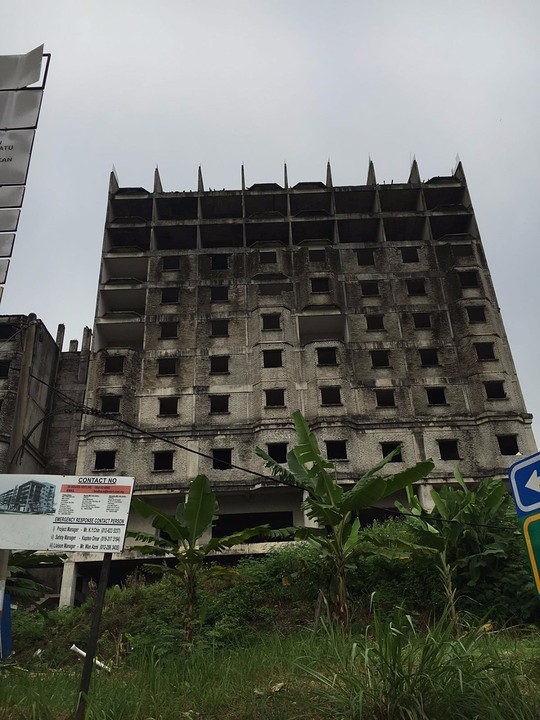 Afgebrand Gebouw