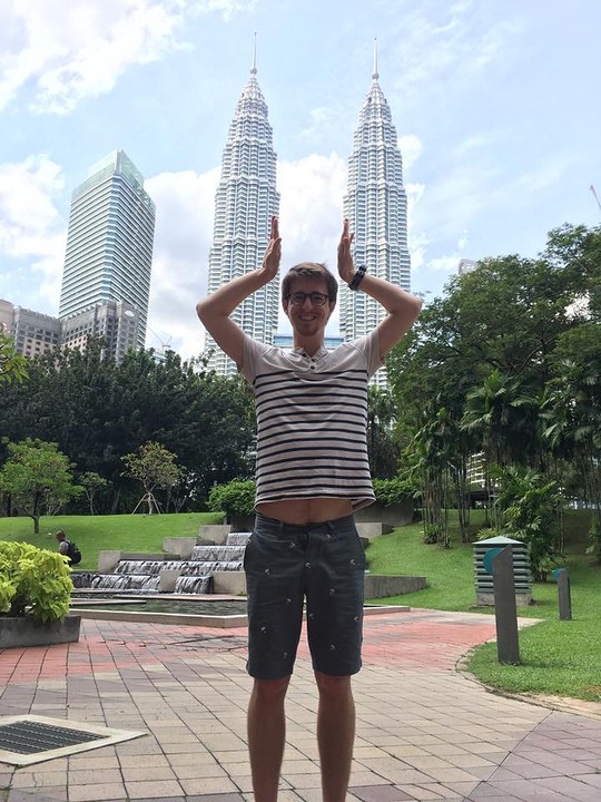 Victor voor de Twin Towers