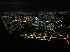 Kuala Lumpur vanuit de cockpit