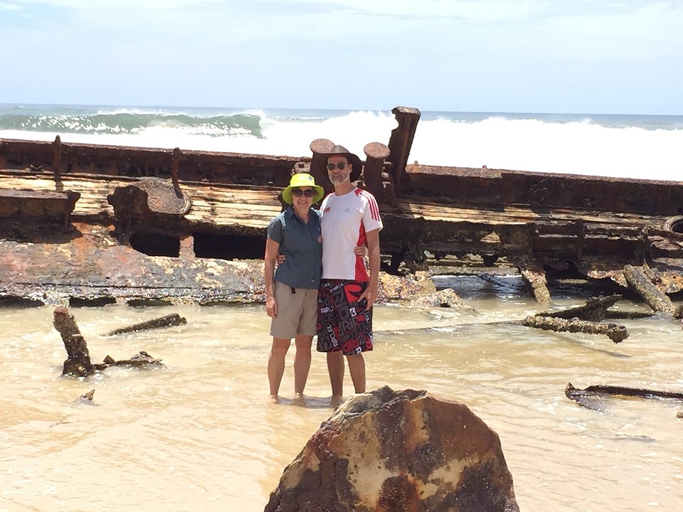 Aangespoeld op Fraser Island