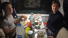 Kerstavond in de bus