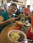 Noodle soep als ontbijt