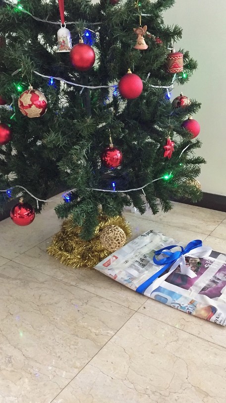 Kado onder de kerstboom
