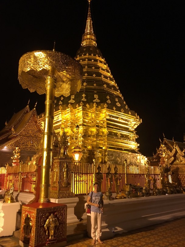 Doi Suthep in de nacht