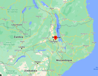 Nkhoma, uurtje rijden vanaf hoofdstad Lilongwe