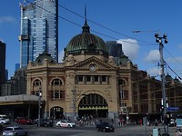 Flinders station Melbourne