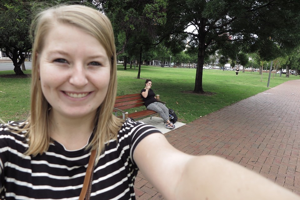 Een dagje relaxen in het park in Adelaide