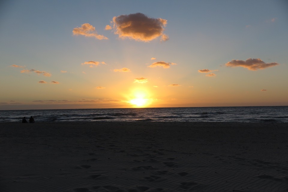 Zonsondergang in Glenelg