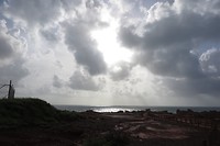 Zo mooi die zon door de wolken