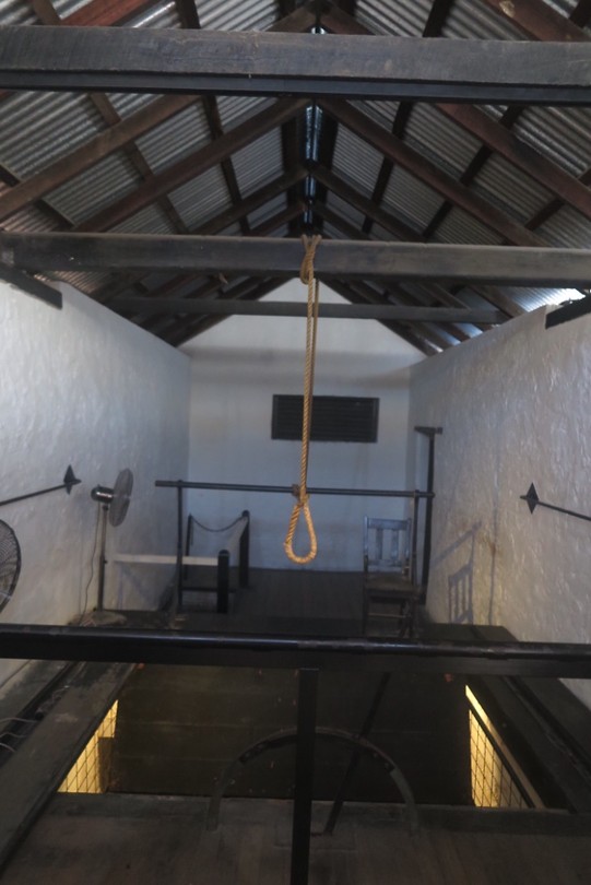 Dé strop in Fremantle Prison