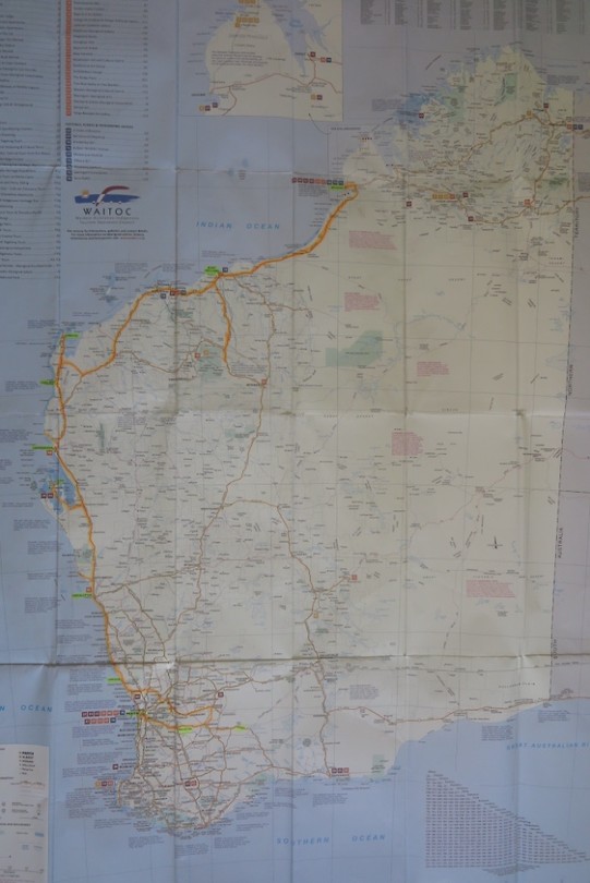 Onze route!