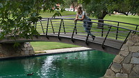 Het park in Adelaide