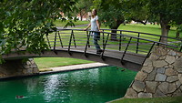 Het park in Adelaide
