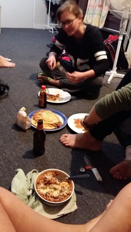 Pannenkoeken eten!!