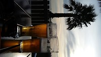 Biertjes bij zonsondergang