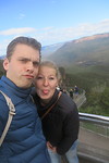 Gekke bekken bij de Three Sisters
