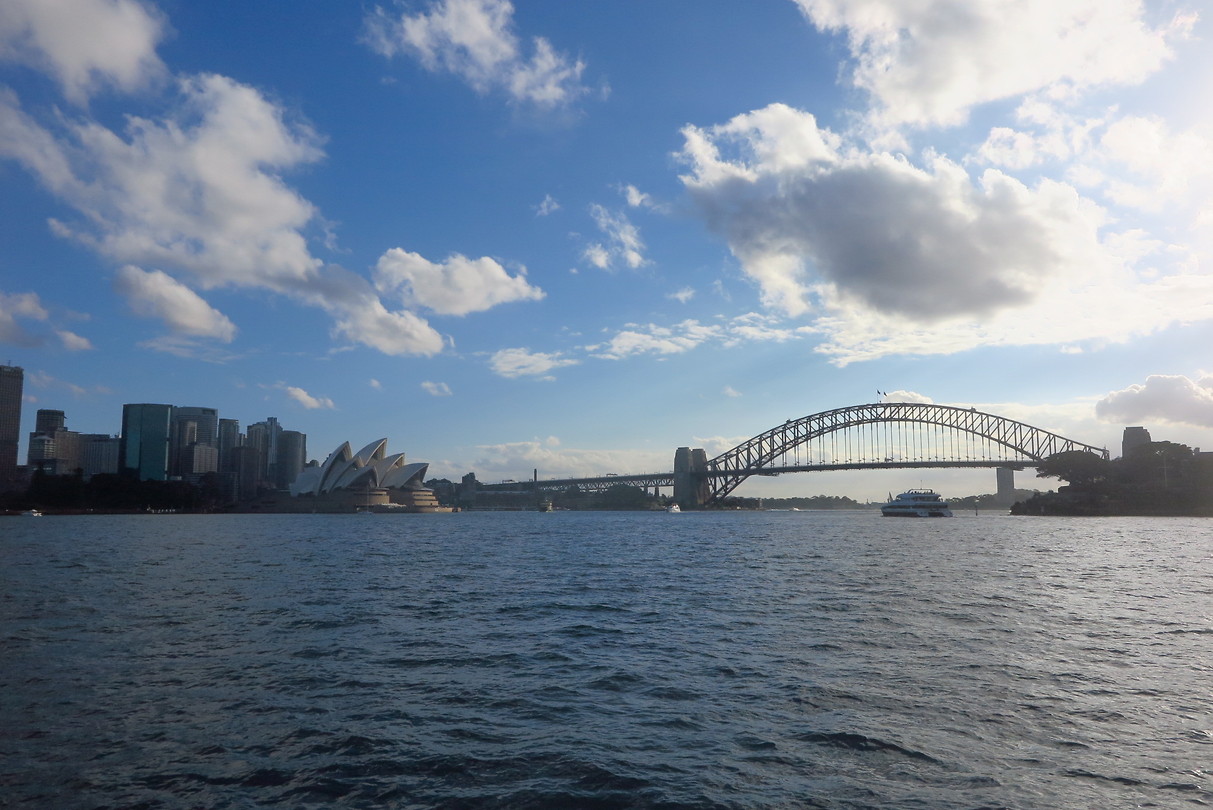Sydney vanaf de ferry