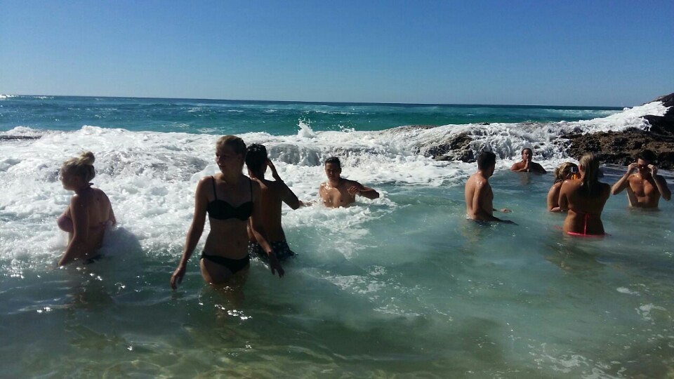 Champagne Pools