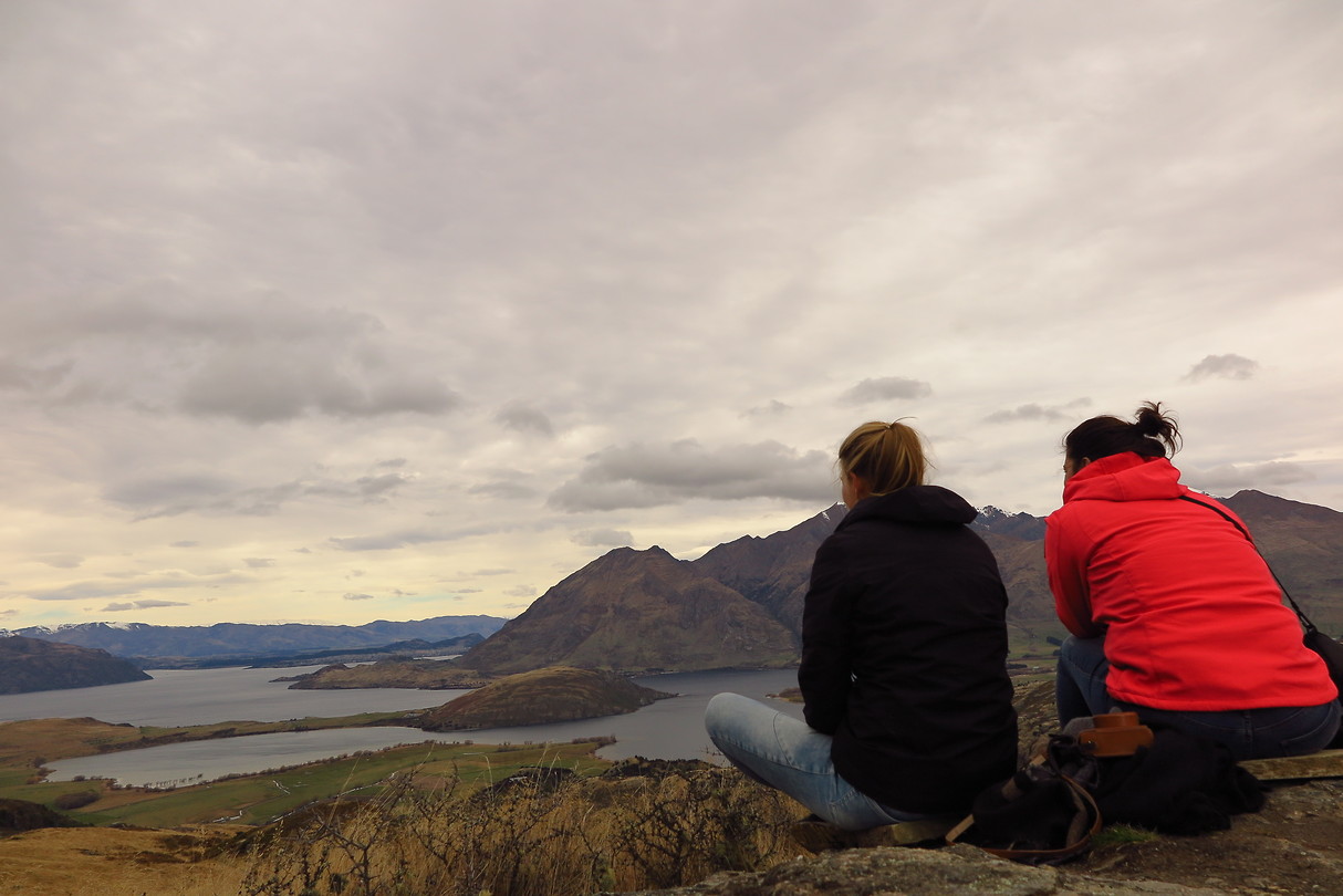 Mooie wandeling met uitzicht op Lake Wanaka