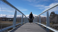 On the bridge