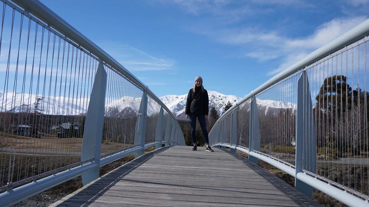On the bridge