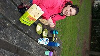 Lekker ontbijten in het park!