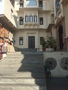 Mijn kamer vanaf straat gezien