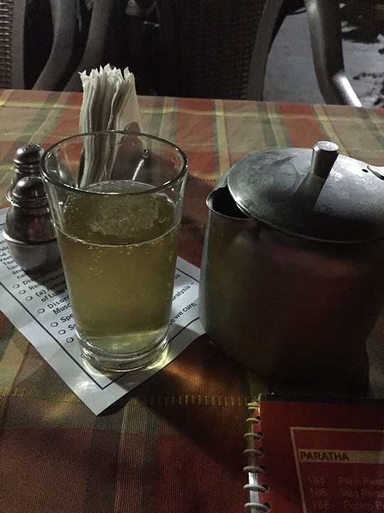 Bier uit een theepot